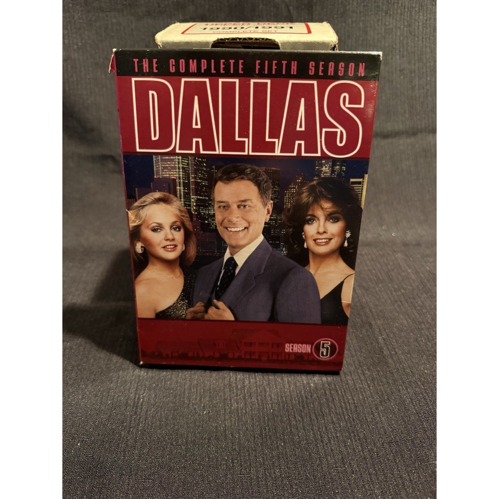 Dallas: the Complete Fifth Season (DVD) Cover Damage Only Disks Excellent
